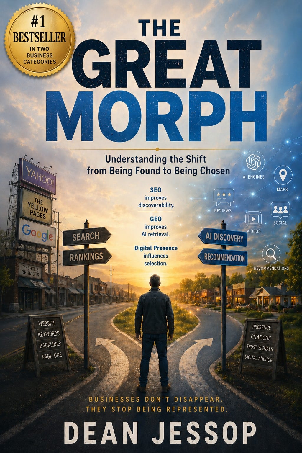 The Great Morph book by Dean Jessop about the shift from being found to being chosen