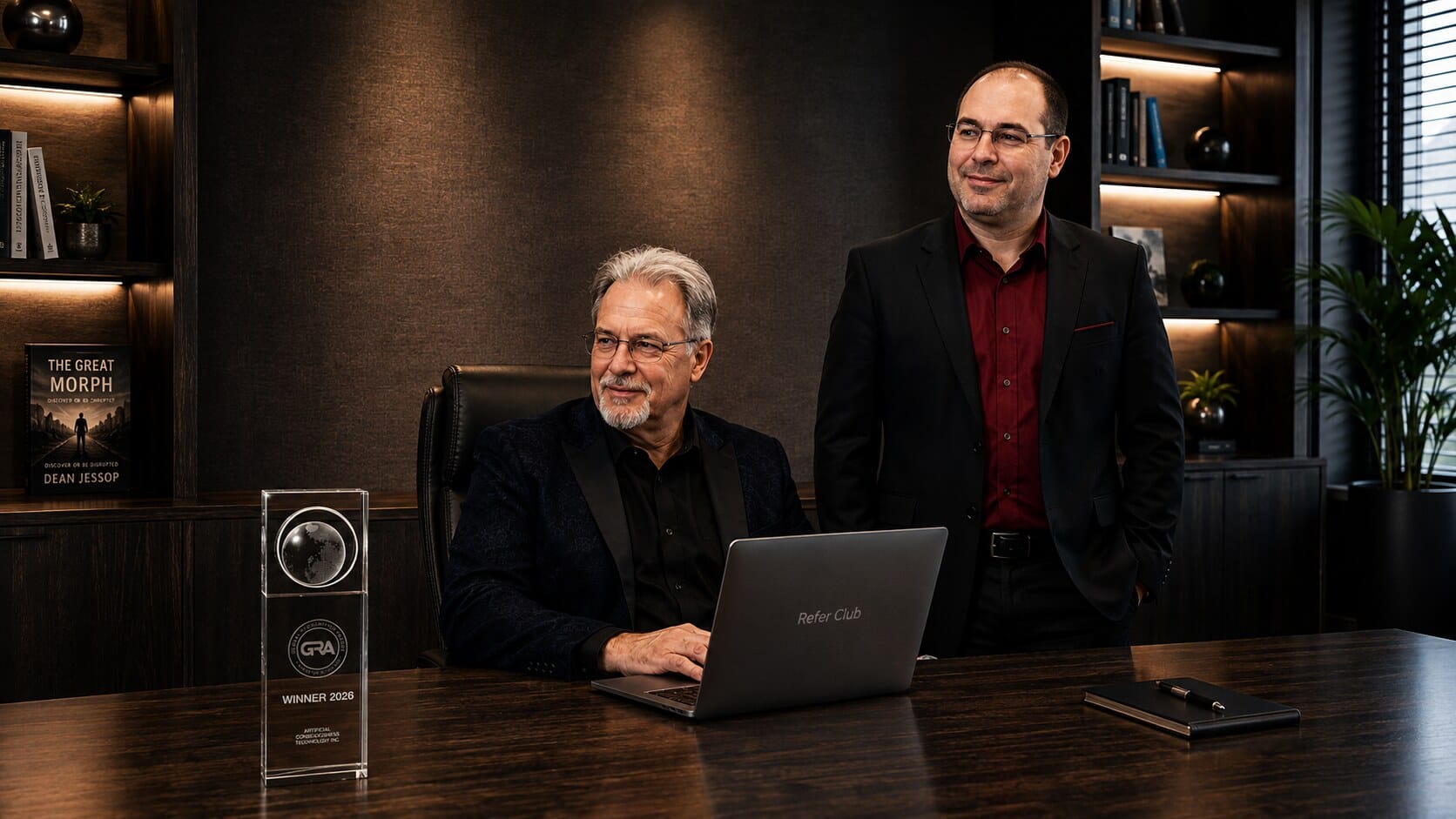 IRefer Club founders Dean Jessop and Mark Bryan