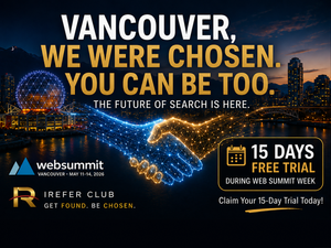 IRefer Club Launches 15-Day AI Visibility Trial During Web Summit Vancouver